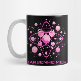 Barbenheimer Pink Atom Mug